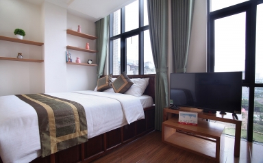 Căn hộ Delux Studio Cao Cấp có View - Granda Central Apartment